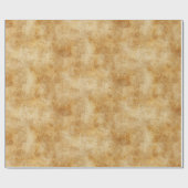 Golden Rustic Texture Cadeaupapier (Vlak)