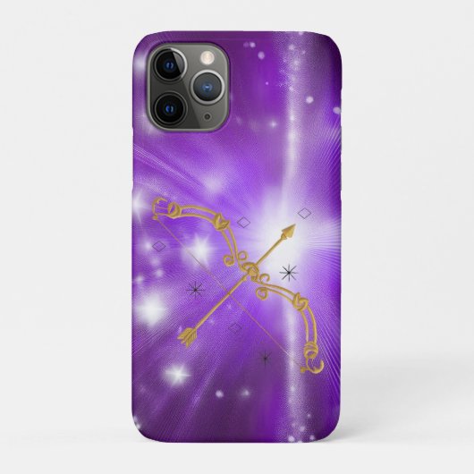 Golden Sagittarius iPhone / iPad case (Achterkant)