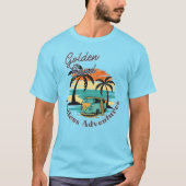 Golden Sand Endless Adventures T-shirt (Voorkant)
