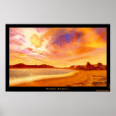 Golden Scapes Poster (Voorkant)