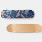 Golden Section Blue Skateboard (Horizontaal)