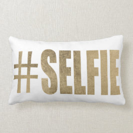 Golden Selfie Kussen