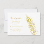 Golden Shake your Tail Feathers RSVP (Voorkant)