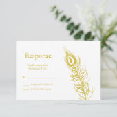 Golden Shake your Tail Feathers RSVP (Staand voorkant)