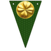 Golden Shamrock St. Patrick's Day Banner (Tweede vlag)