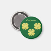 Golden Shamrocks Thunder_Cove Magneet (Voorkant / Achterkant)