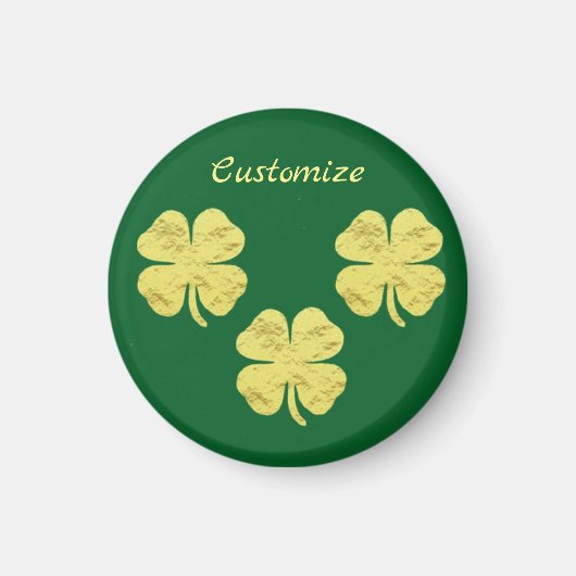 Golden Shamrocks Thunder_Cove Magneet (Voorkant)