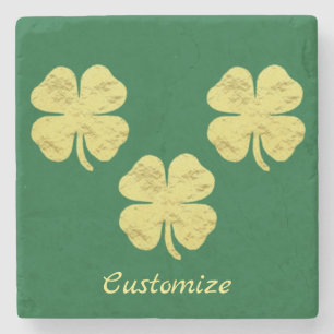 Golden Shamrocks Thunder_Cove Stenen Onderzetter