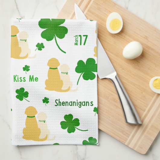 Golden Shenanigans St. Patrick’s Day Serviette de  (Quart Plié)