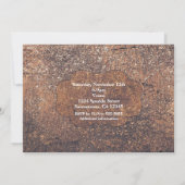 Golden Shimmer Glam Invitations de fête d'annivers (Dos)