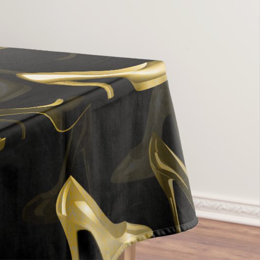 Golden Shoes op hoog niveau Tafelkleed (Voorbeeld)