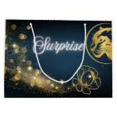 Golden Shooting Star Verrassing Groot Cadeauzakje (Achterkant)