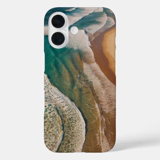 Golden Shoreline Case-Mate iPhone Case (Achterkant)