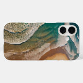 Golden Shoreline Case-Mate iPhone Case (Achterkant (horizontaal))