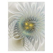 Golden Silver Fantasy abstract fractal Art Tafelkleed (Voorkant)