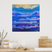 Golden Skies Poster (Keuken)