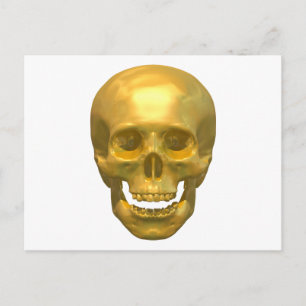 Golden Skull Briefkaart