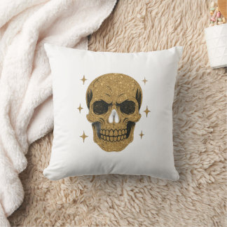 Golden Skull Kussen