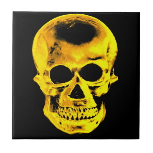 Golden Skull Tegeltje