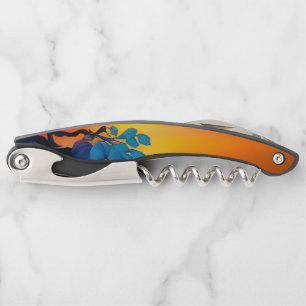 Golden Sky, paarse blauwe bladeren Kurkentrekker