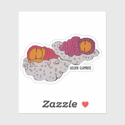Golden Slumbers Sticker (Vel)