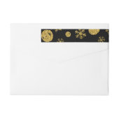 Golden Snow Flakes 2 (Achterkant)