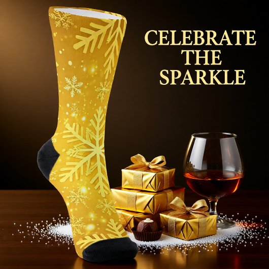 Golden Snow Sokken