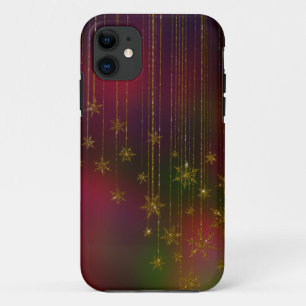 Golden Snowflake Ornament iPhone 11 Hoesje