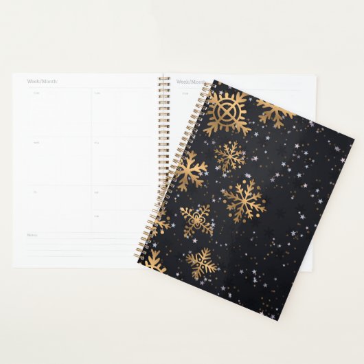 Golden snowflakes (Devant avec enveloppe)
