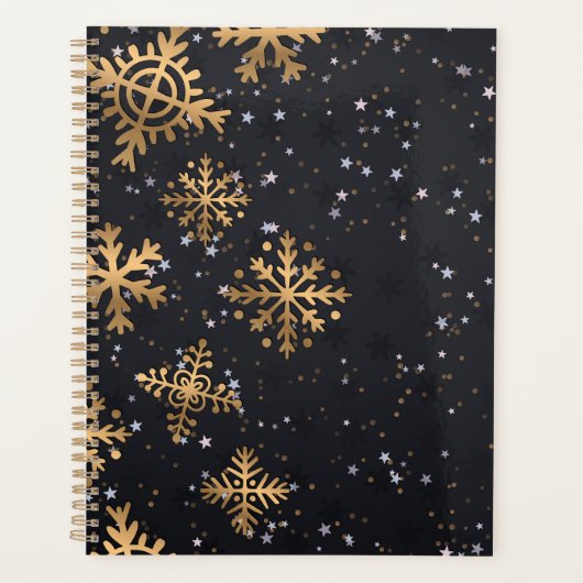 Golden snowflakes (Devant)