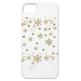 Golden Snowflakes design iPhone iPhone 11 Hoesje