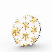 Golden Snowflakes Fotoblokken (Links)