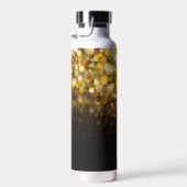 Golden Sparking Bokeh Stars Beauful Waterfles (Rechts)