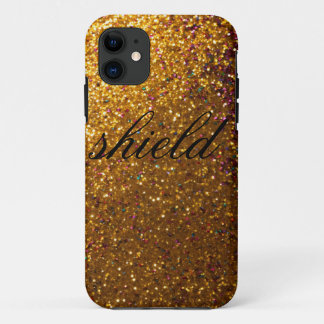 "Golden Sparkle Hoesje" iPhone 11 Hoesje