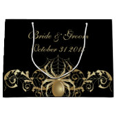 Golden Spider Gift Bag Large Cadeautasje (Voorkant)