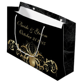 Golden Spider Gift Bag Large Cadeautasje