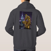 **"Golden Spider-Man: NYC Nights" Hoodie (Achterkant)