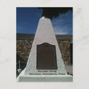 Golden Spike Monument Briefkaart