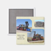 Golden Spike National Historic Site Magneet (Voorkant / Achterkant)