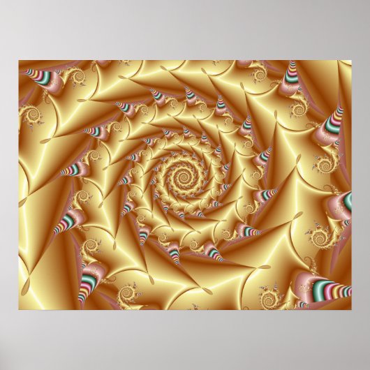 Golden Spiral Poster (Voorkant)