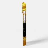 Golden Splash Dynamics iPhone Case (Achterkant / Links)