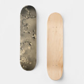 Golden Splash Skateboard (Voorkant)