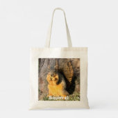 Golden Squirrel Tote Bag (Achterkant)