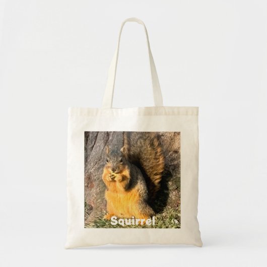 Golden Squirrel Tote Bag (Voorkant)