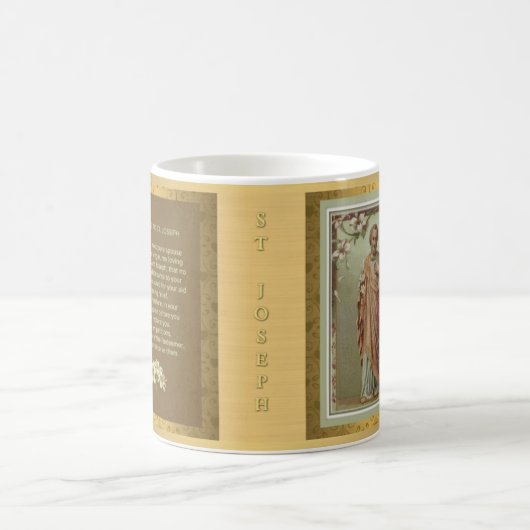 Golden St. Joseph Mok w gebed FEAST (Center)