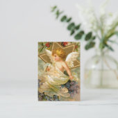 Golden Star Angel Visitekaartje (Staand voorkant)