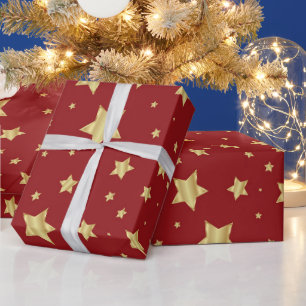 Golden Star Cadeaupapier