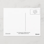 Golden Star Fairy Briefkaart (Achterkant)