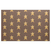 Golden Star Sheriff's Badge Stof (Fat Quarter)