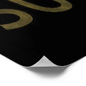 Golden Star Superstar Poster (Hoek)